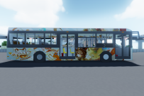 【MTR3.2.2】乐正绫11周年彩绘公交车（上海申沃SWB6109BEV3）