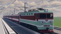 [原创][MTR3]韶山3型电力机车+25G型客车 9节编组